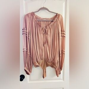 FREE PEOPLE  “Intimately” Bohemian Bodysuit -M